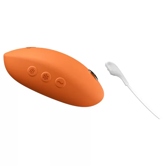 We-Vibe Temp - vibrator pentru stimularea clitorisului cu efect de răcire și încălzire (portocaliu)