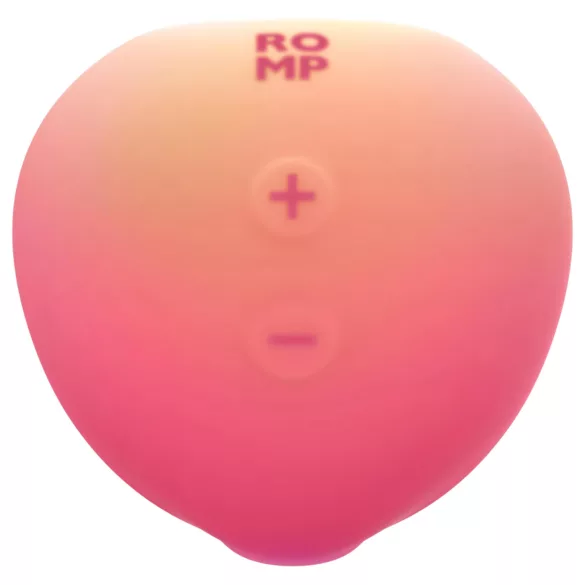 Romp Pink Peach - vibrator cu unde pulsatorii - silicon roz