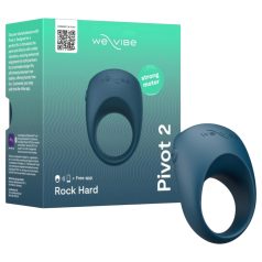   We-Vibe Pivot 2 - inel inteligent cu vibrații pentru penis (albastru)