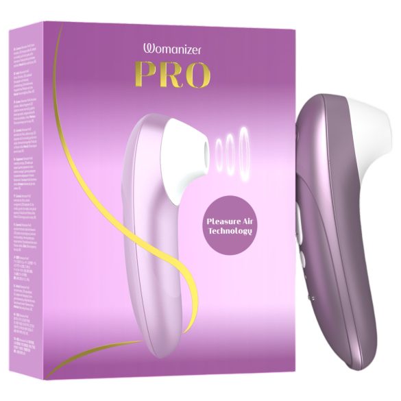 Womanizer Pro - Stimulator clitoridian cu unde de aer (mov)