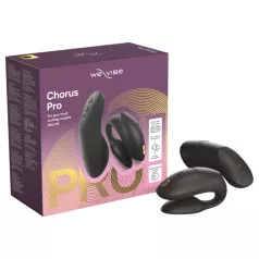   We-Vibe Chorus Pro - vibrator pentru cuplu cu aplicație și telecomandă (negru)