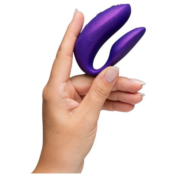 We-Vibe Chorus Pro - vibrator inteligent cu telecomandă pentru cupluri (mov)