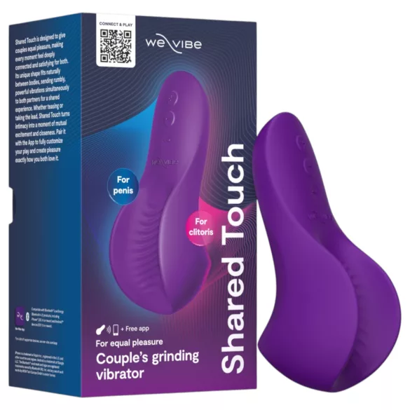 We-Vibe Shared Touch - vibrator de cuplu inteligent (mov)