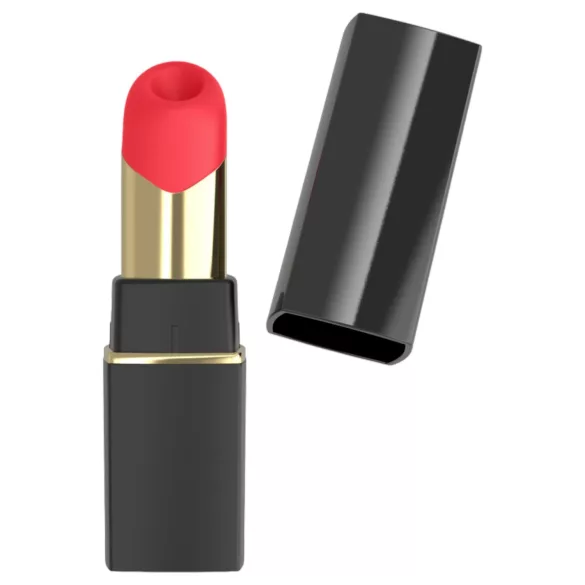 Womanizer Beauty - vibrator clitoridian cu unde de aer, în formă de ruj (negru)