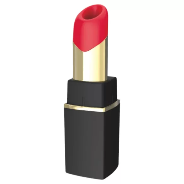 Womanizer Beauty - vibrator clitoridian cu unde de aer, în formă de ruj (negru)