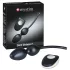 mystim Jane Untamed - duo de bile geisha vibratoare (negru)