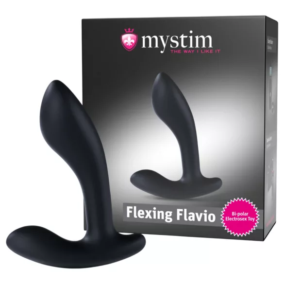 Mystim - Vibrator electric pentru prostată - stimulare electro - negru