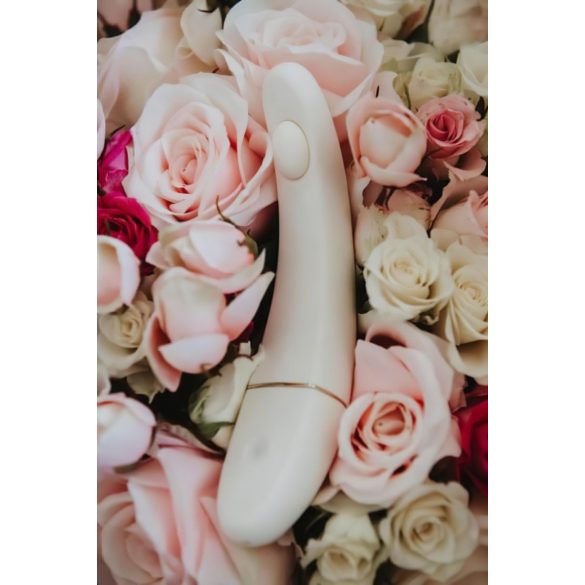 G-punct vibrant reîncărcabil OhMyG (alb)