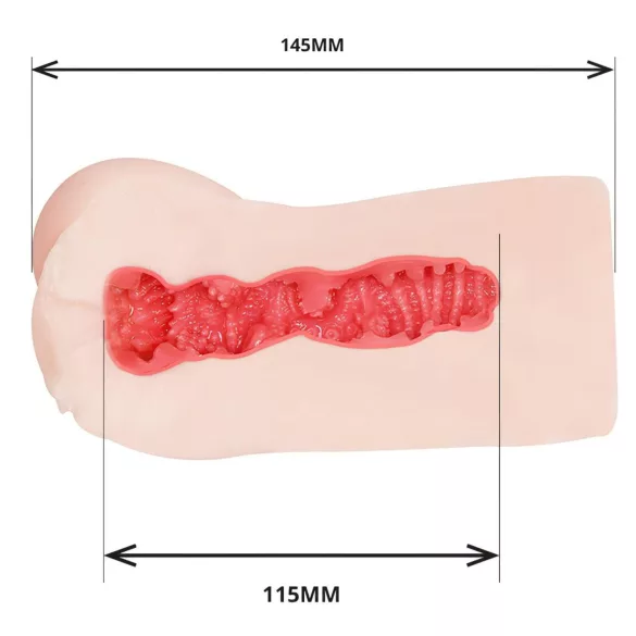 TAMASHII Squeezing Ranch - masturbator tip vagin artificial anime (culoare naturală)