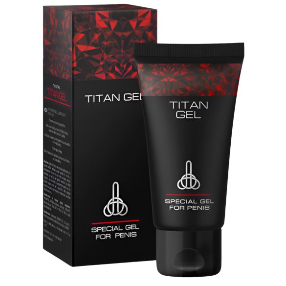 Titan Gel - cremă pentru mărirea penisului și potență - 50ml