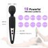 Mrow - vibrator masajator impermeabil cu acumulator (negru)
