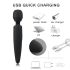 Mrow - vibrator masajator impermeabil cu acumulator (negru)