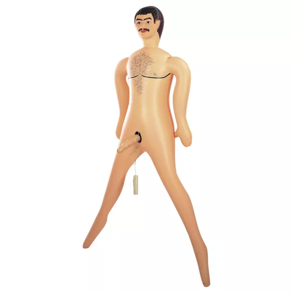 NMC Big John - păpușă gonflabilă bărbat cu vibrator