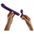 Magic Stick S1 - vibrator multifuncțional - silicon - mov