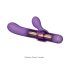 Magic Stick - vibrator cu capete interschimbabile (mov)