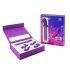 Magic Stick - vibrator cu capete interschimbabile (mov)