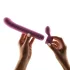 Magic Stick - vibrator cu capete interschimbabile (roz)