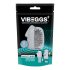 VIBEGGS Naughty Nubs - Ou vibrator pentru plăcere (alb)