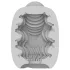 VIBEGGS Ribs Delight - ou vibrator masturbator (alb)