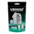 VIBEGGS Ribs Delight - ou vibrator masturbator (alb)