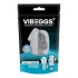 VIBEGGS Twisty Tongues - ou vibrator pentru masturbare - alb