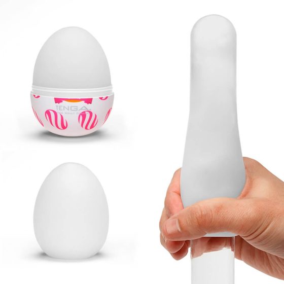 TENGA Egg Curl - ou pentru masturbare (6 bucăți)