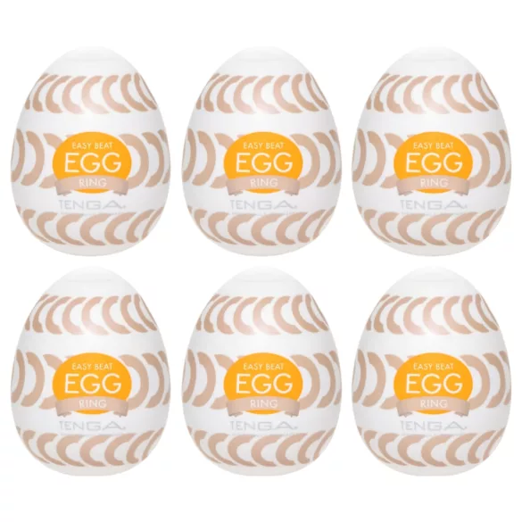 TENGA Egg Ring - masturbator tip ou - set 6 bucăți