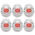 TENGA Egg Boxy - masturbator tip ou - set 6 bucăți