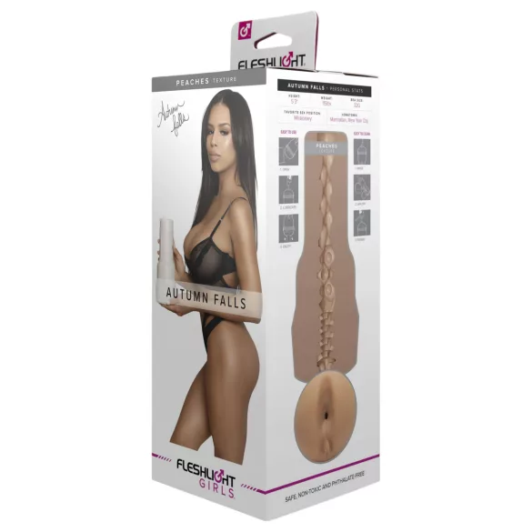 Fleshlight Autumn Falls Peaches - popouș artificial realist (natural)