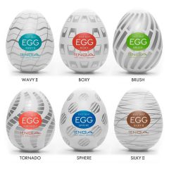 TENGA Egg New Standard - ouă de masturbare (6buc)