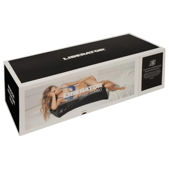 Liberator - set 2 perne sexuale înclinare - negru