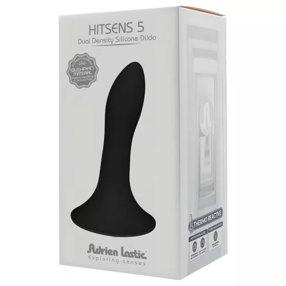 Adrien Lastic Hitsens 5 - dildo anal cu reacție termică (negru)
