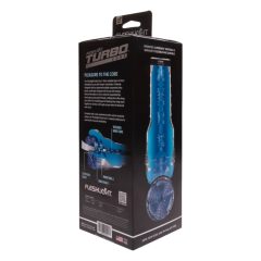 Fleshlight Turbo Core - masturbator aspirant (albastru)