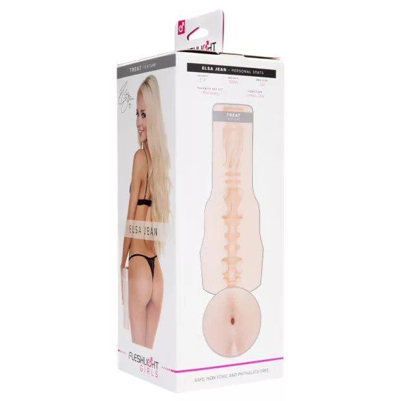 Fleshlight Elsa Jean Treat - fund erotic realist (culoare naturală)