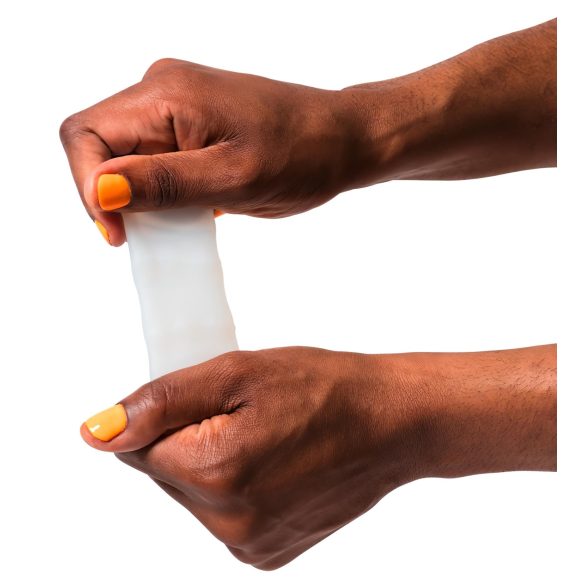 ROMP Mosh - masturbator flexibil pentru călătorii - transparent