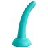 Dillio Curious Five - dildo din silicon (15cm) - turcoaz