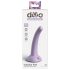 Dillio Curios Five - dildo cu ventuză (15cm) - mov