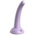 Dillio Curios Five - dildo cu ventuză (15cm) - mov