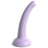 Dillio Curios Five - dildo cu ventuză (15cm) - mov