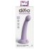 Dillio Explorator Secret - dildo cu ventuză (17cm) - mov