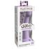 Dillio Explorator Secret - dildo cu ventuză (17cm) - mov