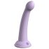 Dillio Explorator Secret - dildo cu ventuză (17cm) - mov