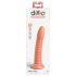 Dillio Wild Thing - dildo nervurat (19cm) - portocaliu