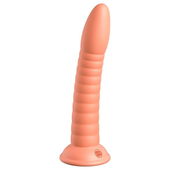 Dillio Wild Thing - dildo nervurat (19cm) - portocaliu