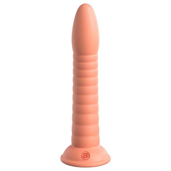 Dillio Wild Thing - dildo nervurat (19cm) - portocaliu