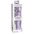 Dillio Slim Seven - dildo stimulant ventuzat (20cm) - mov