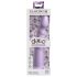 Dillio Slim Seven - dildo stimulant ventuzat (20cm) - mov