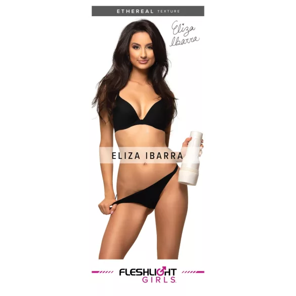 Fleshlight Eliza Ibarra Ethereal - vagin artificial realist (culoare naturală)