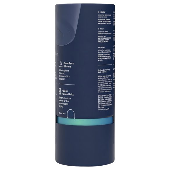 Arcwave Pow - masturbator manual cu efect de sucțiune - albastru