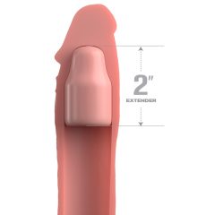   X-TENSION Elite 2 - Prezervativ pentru penis reglabil (natural)